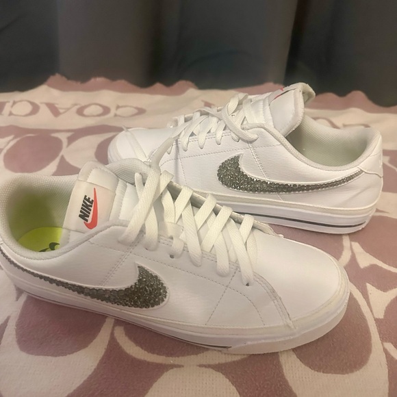 Nike Court Legacy with Swarovski rhinestones - Picture 6 of 9